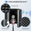 CAHAYA Microphone Isolation Shield Studio Mic Sound Absorbing Foam Desktop 6