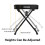 Donner Thicken Piano Stool Keyboard Bench Adjustable 2