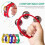 8PCS Half Moon Mini Tambourine 4