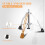 LALAHO Drum Stool with Backrest 7