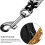 BestSounds Premium Saxophone Strap Genuine Leather Sax Neck Strap with 3