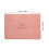 2Pcs Pink Leatherette Birth Certificate Sleeve for Organized Storage 3
