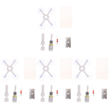 4Ensembles Kit Complet Réparation Pare- Éclats Et Fissures