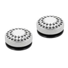 2Pièces Couvre Fourche Argenté Aluminium Résistant