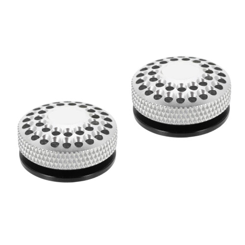 2Pièces Couvre Fourche Argenté Aluminium Résistant