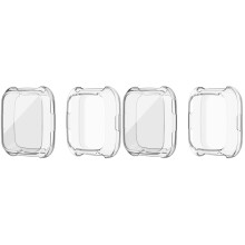 2St Duurzaam Tpu Beschermhoes Transparant Watch Shell Voor