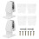 2 Pcs Home Office Accessories Desk Divider Clip Clamp-On Partition 8