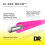 DR Strings HI-DEF NEON - PINK coloured Bass Strings: Medium 45-105 3