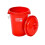 Red Gorilla 30L Bin with Clip Lid 1