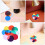 Angoily 10 Pcs Gel Filters Warm Light Diffusion Lighting Sheets 6