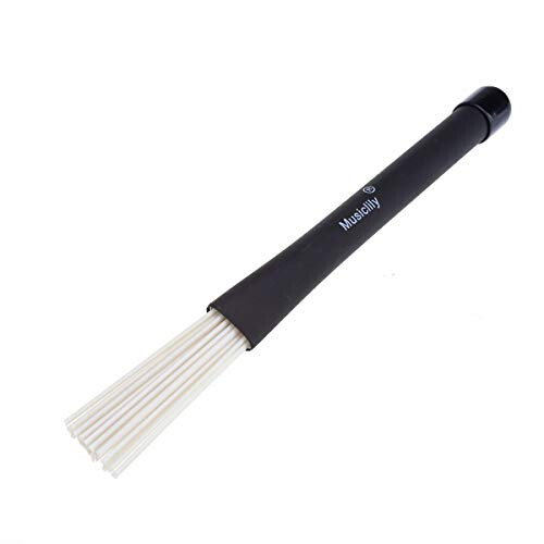 Musiclily Drum Brushes Retractable Wire Percussion Brushes with Nylon 2