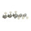 Guyker Guitar Locking Tuners (3L + 3R) - Vintage Deluxe Lock String Tuning 3