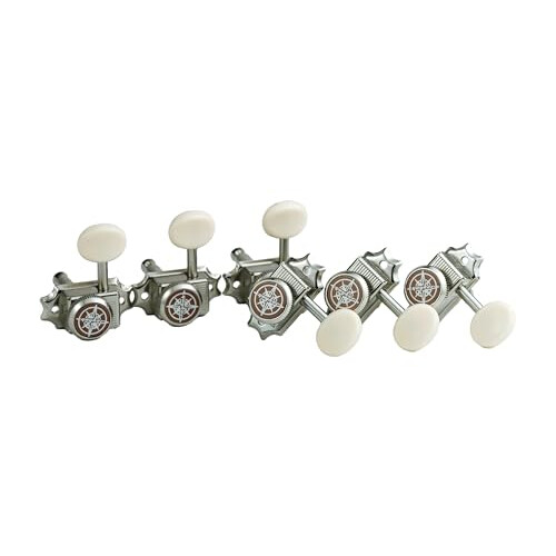 Guyker Guitar Locking Tuners (3L + 3R) - Vintage Deluxe Lock String Tuning 2