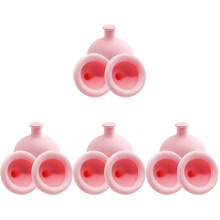 12St Roze Baby Borstpercussie Cups Silicone Mucuscup Voor Zuigelingen