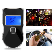 Hochpräzises Alkoholtestgerät mit fortschrittlichem Sensor, digitalem LCD-Display, akustischem Alarm, automatischer Abschaltautomatik und