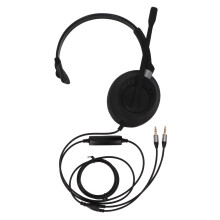 Flexible Boom Headset for Seamless Connectivity, All Day Comfort & High-Quality Wideband Audio - Ideal for Remote Work & Office Meetings