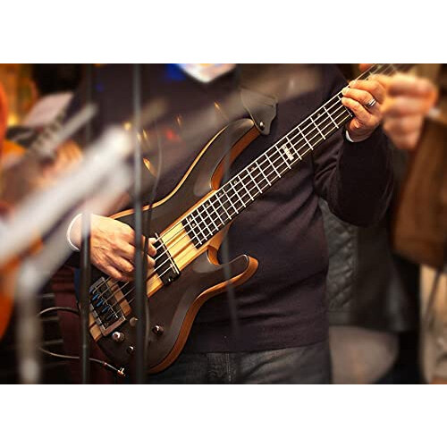"5 String" Electric Bass Strings Light/Medium Gauge | Steel Core Set With 2