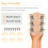 2Pcs Left and Right Guitar Tuning Peg with Screws and Gaskets 5