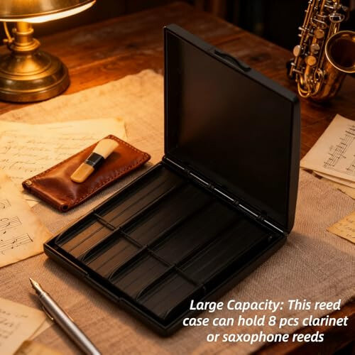 8 Pcs Saxophone Clarinet Reed Case 2