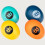 Meinl Percussion Egg Shaker Set - 4 different volumes - Including Soft 7