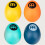 Meinl Percussion Egg Shaker Set - 4 different volumes - Including Soft 8