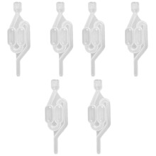 6St Accessoire, Transparante Wijnstopper Tegen Oxidatie