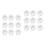 2 Pack Nail Polish False Holder Ring Manicure Art 1