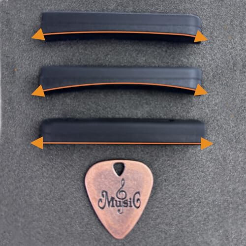 AUPHY Guitar Capo with 3 Interchangeable Pads 1