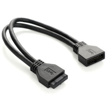 Gold Plated Connectors Customize Orientation Plug and Play, Full Duplex Signal Interference Prevention Cable for High Speed Motherboard Connections