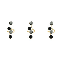 3Pièces Mode Dorées Style Joint Matériau Premium
