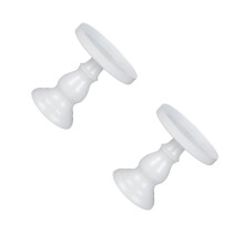 2Pièces Présentoir Snack Métal Solide Décoratif