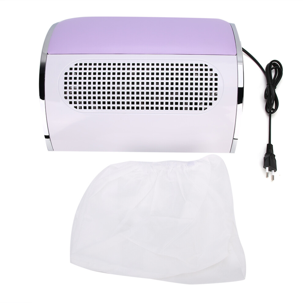 Elastic Band Nail Dust Collector, Micro Particle Capture System For Salons And Homes (1)