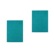 2Pièces Tapis De Découpe Flexible PVC Vert Pour Artisanat Couture