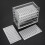 Compact And High End Eyelash Storage Box With Drawer Type, Big Capacity Transparent Material Design Acrylic Makeup Display Container Stackable Design 5