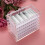 Compact And High End Eyelash Storage Box With Drawer Type, Big Capacity Transparent Material Design Acrylic Makeup Display Container Stackable Design 6
