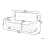 Beliani Sofa 3 Seater LEIRA Faux Leather White 3