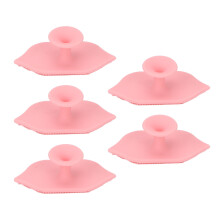 Skin Friendly Brush, Portable With Handle Suction Cup For Durable And Stretchy Silicone Massage Brush