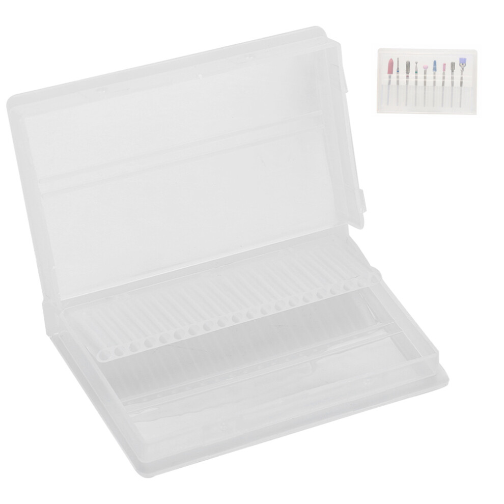 20 Slot Nail Drill Bit Organiser Holder