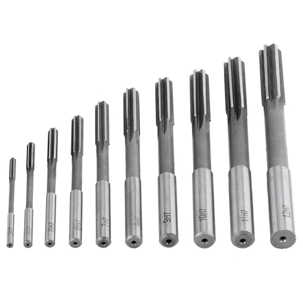 Precision Chucking Reamer Set, High Speed Steel Milling Tools For Improved Surface Finish In Metal Processing, Long Service Life Shallow Cuts Reamer 9479868343603