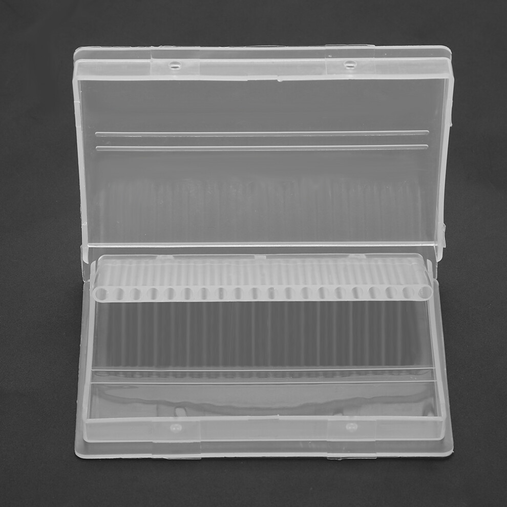 20 Slot Detachable Nail Drill Bit Case
