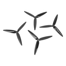 10 Pairs 7040 3 Blade Polycarbonate Drone Propeller for 7in 8in FPV Black