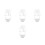 4Pcs White Metal Mini Mailbox Cutting Die Embossing Template for DIY 1