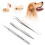 Stainless Steel Tick Remover Tools Set Portable Storage Box Precisely Remove Tiny Ticks Easy to Carry and Use 6