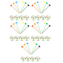 1250Pcs Strong Nylon Cable Ties with Label Tabs for Cable Management