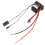 Brushed Motor Speed Controller ESC with Heat Sink Dual Running Mode Electronic Speed Controller High-Frequency Drive System Low Voltage Protection 2