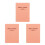 3Pcs PU Cover 2025 Mini Weekly Monthly Planner Notebook 1