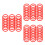 180St Plastic Carnival Ringen Rood Voor Ringwerpen En Feestspel 1