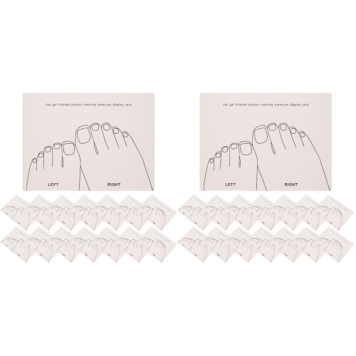 30St Salon Display Cards Papier Houder Multi Gebruik