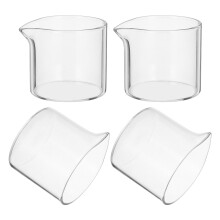 12Pièces Petit Transparent Pour Café Sauce À Usage Familial