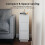 Levede Slim Bedside Table Storage Nightstand with 2